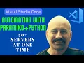 Automate VSCODE add 50 Servers 1 Command Using PARAMIKO