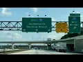 Driving I-95 South through Jacksonville Florida