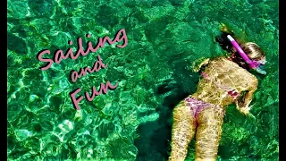 Water Water Everywhere! Gorgeous water/reef visit – sandbar search – Florida Keys – Sailing and Fun