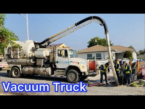 Download MP3 Vacuum Truck \u0026 Jack Hammer Clay Spade Chisel In Action ｜Pothole Excavation｜COMPLETE PROCESS｜VACTOR