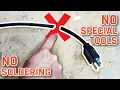 4 Minute Fix for Damaged Power Cord Plug Replacement