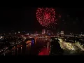 July 4 2024 Fireworks from Rochester with -