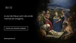 Daily Homily | The voice of God comes from where you least expect it. (Christmas Octave - 12/30/25)