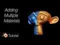 2 80 Blender Tutorial Multiple Materials One Object Beginner