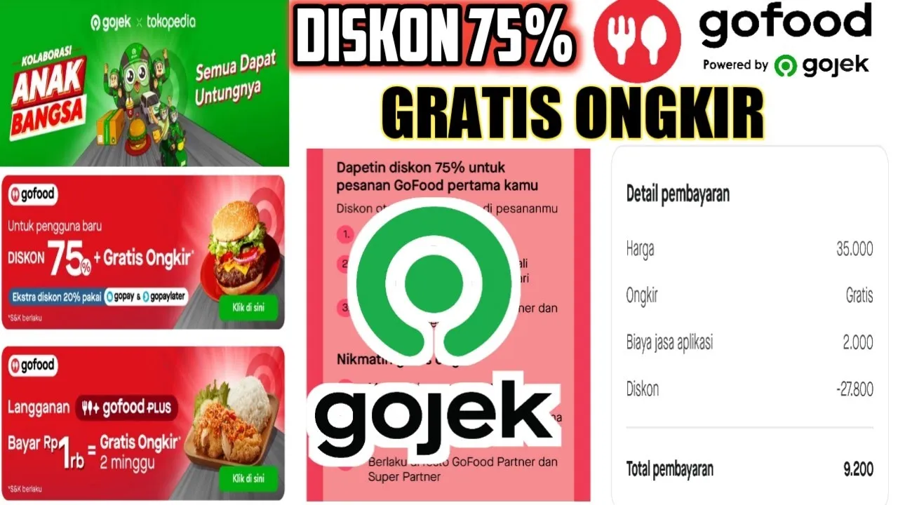 Kode Voucher Gojek Terbaru  Dan Cara Pakai Vouchernya, Metode Scan Qris di Semua Rekan Usaha Gojek