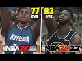 Poster Dunk With Andrew Wiggins In Every NBA 2K