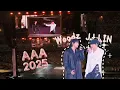 JJLin林俊傑-背對背擁抱 ft.woodz、Bedroom、修煉愛情 #AAA #2025AAA #JJAAA #林俊傑AAA