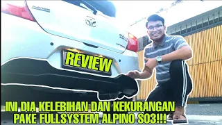 Download KELEBIHAN DAN KEKURANGAN PAKE KNALPOT FULLSYSTEM ALPINO S03 DI ALL NEW BRIO / CarVlog 6 MP3