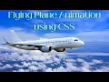 Mastering CSS Animation Creating a Flying Airplane with Moving Clouds