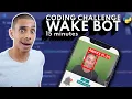 I tried to build a ML Drowsiness Detector App with sound alerts in 15 mins