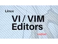 VI VIM editors Redhat Linux