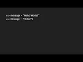 Python Programming - 3 Values Variables and Types