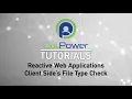 OutPower Tutorial - Reactive web application