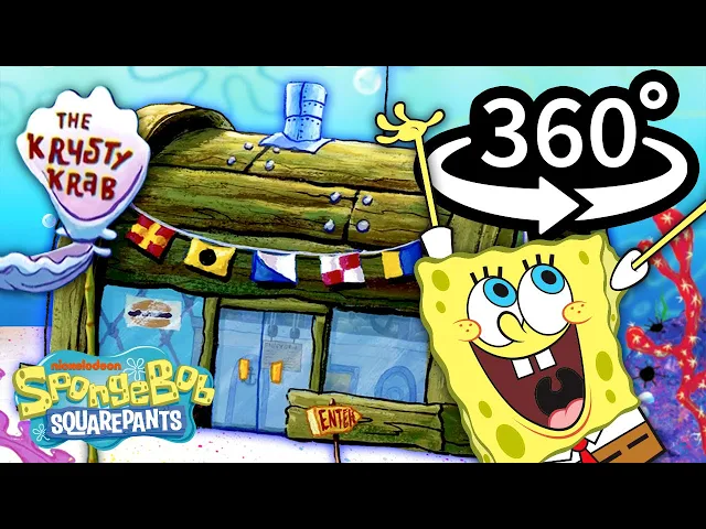 Download MP3 Take a 360° VR Tour of the Krusty Krab! 🍔 | SpongeBob