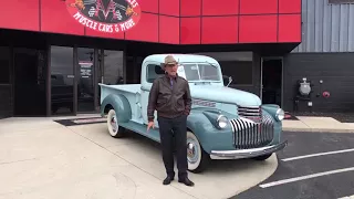 1945 Chevrolet Pickup Testimonial 