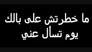 وائل ماخطرتش على بالك يوم تسأل عتنيflv 