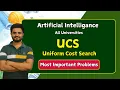 UCS - Uniform cost search AIML All Universities