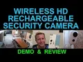 Wireless Rechargeable WiFi Indoor Outdoor Security Camera Night Vision Cam by HeimVision Review