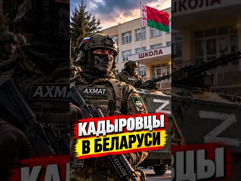 ⚡️ Кадыровцы зашли в школу / Бойцы "Ахмат" в Беларуси #лукашенко #путин #ахмат #рф #новостибеларуси