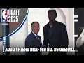 The Nets select Adou Thiero with the 36th overall pick will play for the Lakers 2025 NBA Draft