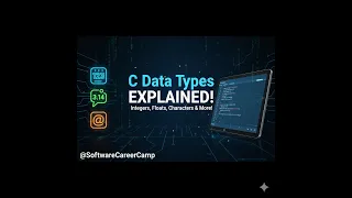 Data Types in C Programming C Course Class 3