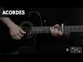 Rels B - Lo que hay x aquí | Acoustic GUITAR Tutorial | Lyrics and Chords | GuitarEP