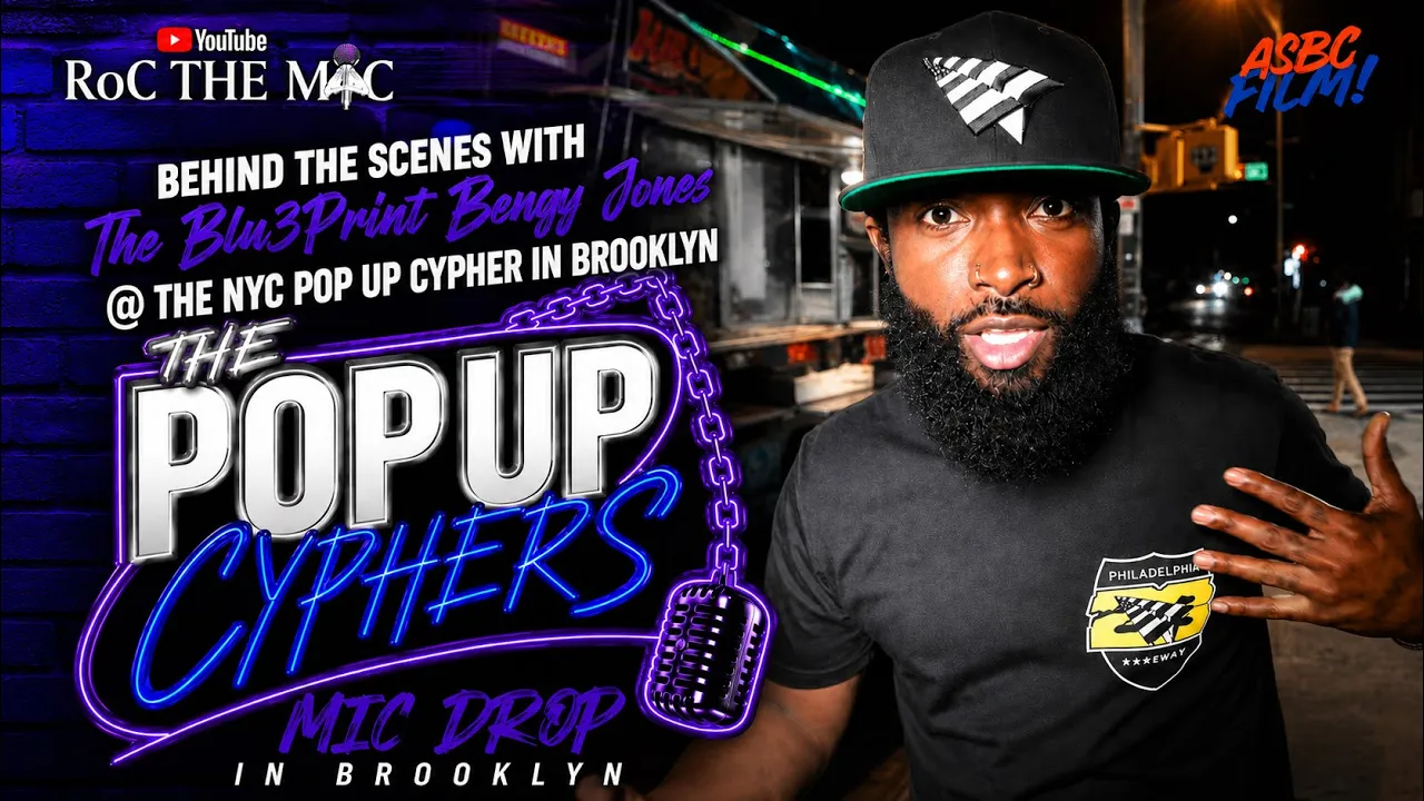 Bengy Jones X RoCTheMic Brooklyn NYC Pop Up Cypher BTS