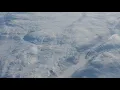 Qatar Airways Doha to Chicago QR 725 flying over Greenland