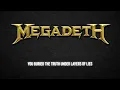 Megadeth – Tipping Point (lyrics)