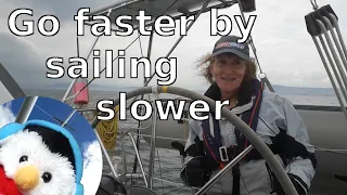 Sailing faster by going slower – Yachtmaster – Lee bowing – Belfast Lough – Ep. 141