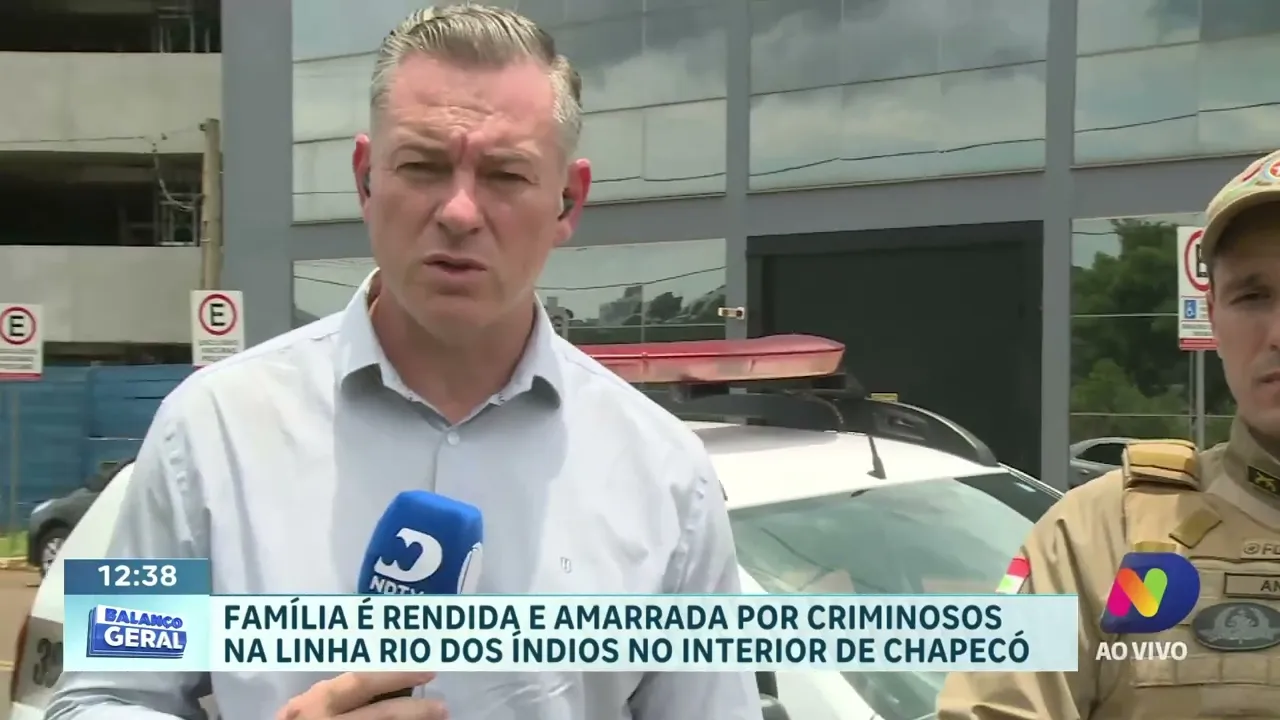 Casa Invadida: Família Rendida no Interior de Chapecó