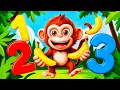 Download Lagu 1 Kele 2 Kele 3 Kele | Money Dance Song | Monkey Rhymes song | Kid's Song 