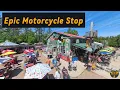 Riding Northern Wisconsin Backroads to the Legendary JUNKYARD BAR 20 Harley Ride