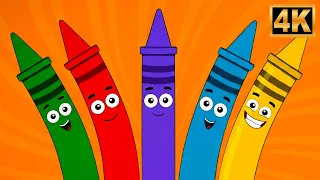 Five Little Crayons - Learning Videos & More Baby Songs