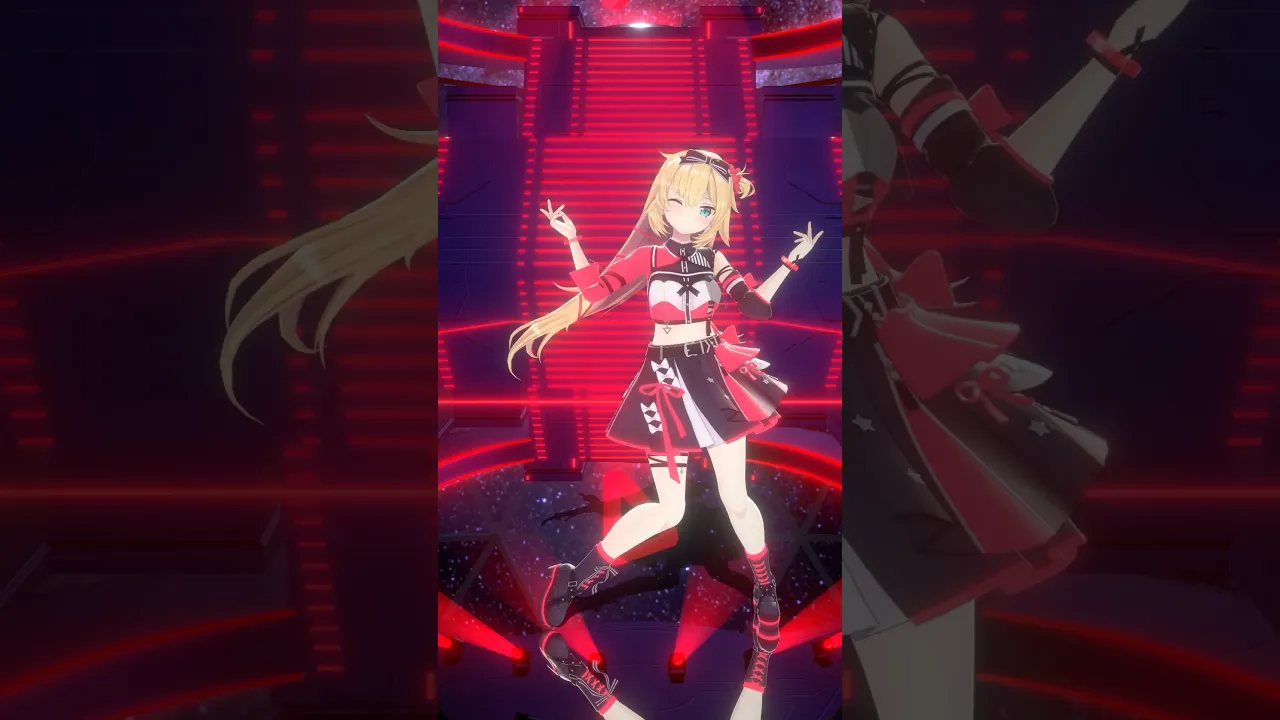 IIIの振付でLOVE&JOY #踊ってみた 【ホロライブ/赤井はあと】