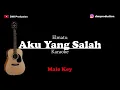 Lagu Aku Yang Salah - Elmatu (Male Key) [KARAOKE AKUSTIK]