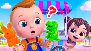 Learn Colors with Ice Cream | Fruit Ice Cream Challenge | Super Sumo Nursery Rhymes & Kids Songs