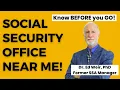 Social Security Office near me Tips Tricks and Secrets from FORMER INSIDER