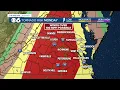 Live Radar Rare Level 4 Severe Weather Threat for Virginia