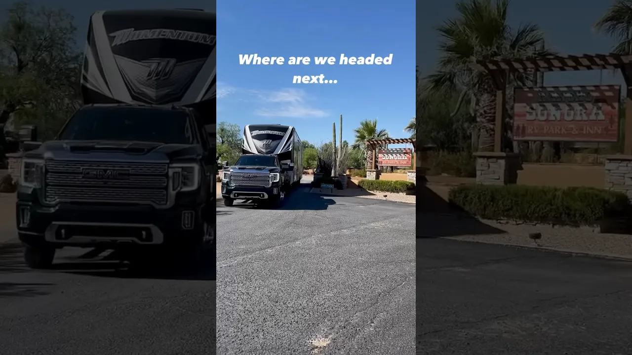 Moving day! Guess we’re we headed? #RV #rvlife #rvliving #travellife #arizona #roadtrip
