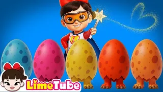 Baby Dinosaurs in Danger! 🚨 Superhero Transformation & Egg Rescue 🦖
