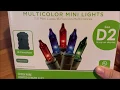 Holiday Time 16 Function Lights