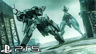 Metal Gear Rex vs. Ray Fight Scene 4K ULTRA HD (Metal Gear Solid 4 Remastered)