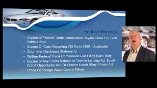 Texas Department of Motor Vehicles Board and Texas Dealer License Record Requirements