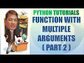 Python Function Part 2 Multiple Arguments Programming For Complete Beginners Filipino Tagalog