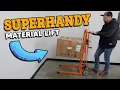 Ultimate Review SuperHandy Material Lift Winch Stacker Pallet Truck Dolly - Is It Worth It