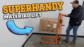 Ultimate Review SuperHandy Material Lift Winch Stacker Pallet Truck Dolly - Is It Worth It