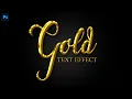 Easy Way To Create a Gold Text Effect in Photoshop Tutorials For Beginner s - Step By Step