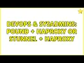 DevOps SysAdmins Pound HAProxy or Stunnel HAProxy 4 Solutions