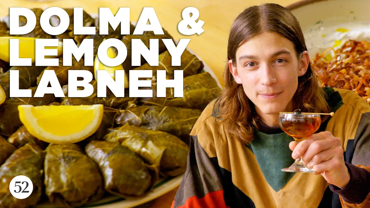 How to Make Armenian Dolma + a Manhattan with Pierce Abernathy   Food52 + Maker